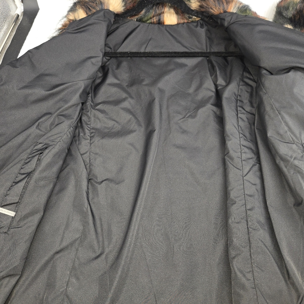 Wildflower Faux Fur Multicolor Jacket M - Picture 7 of 10